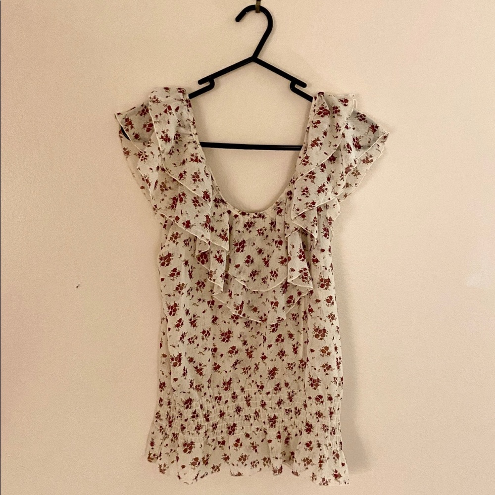 Miley Cyrus off-shoulder shirt XS